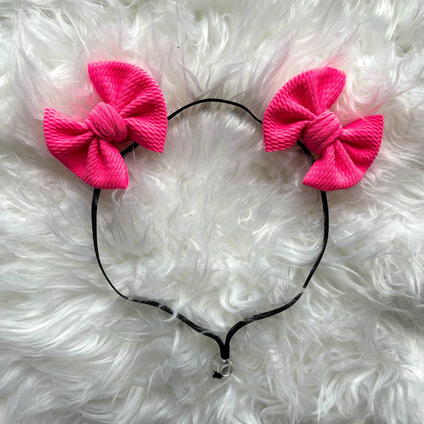 Hot pink - Double Bow