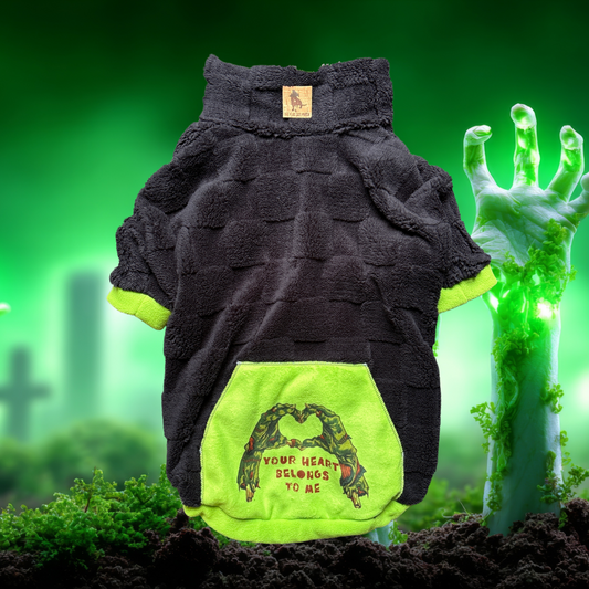 Your heart belongs to me - Fleece Dog Sweatshirt