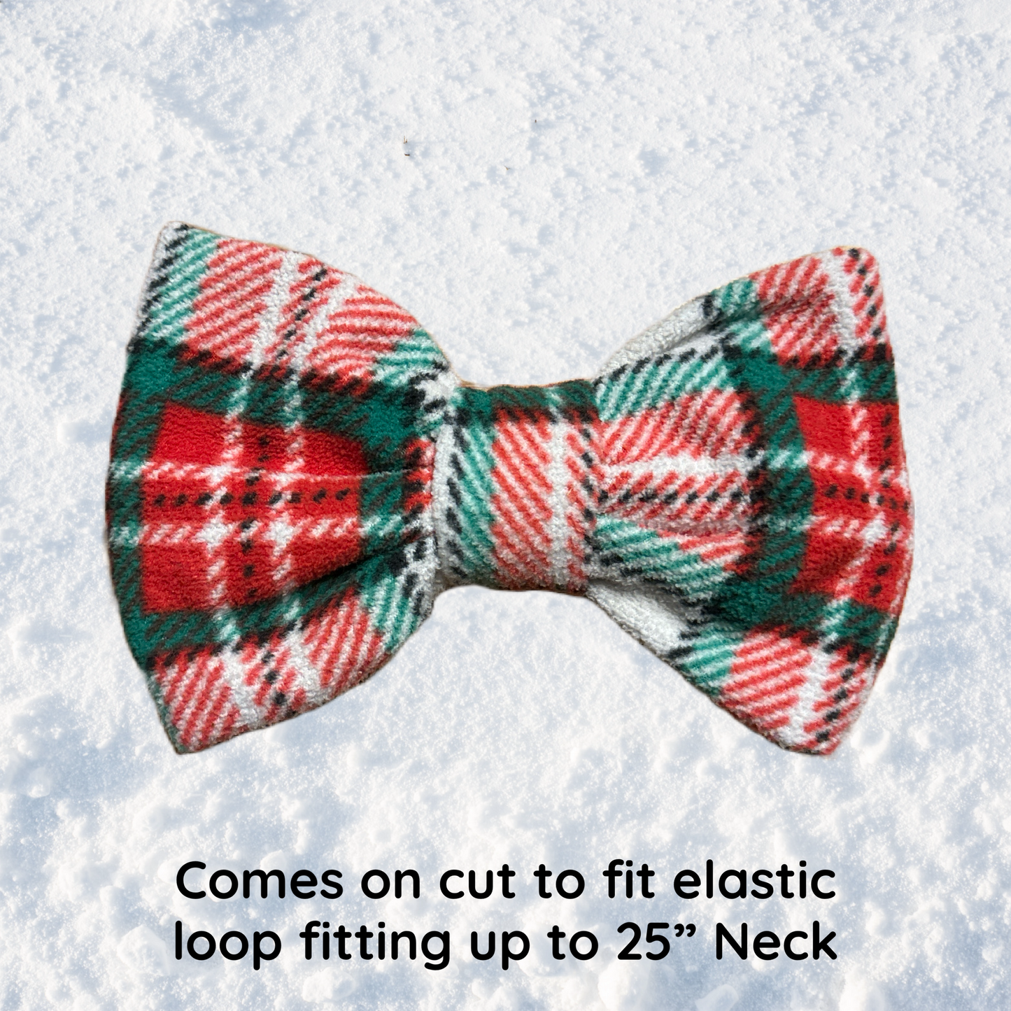 Black Friday - 6” bow on elastic loop