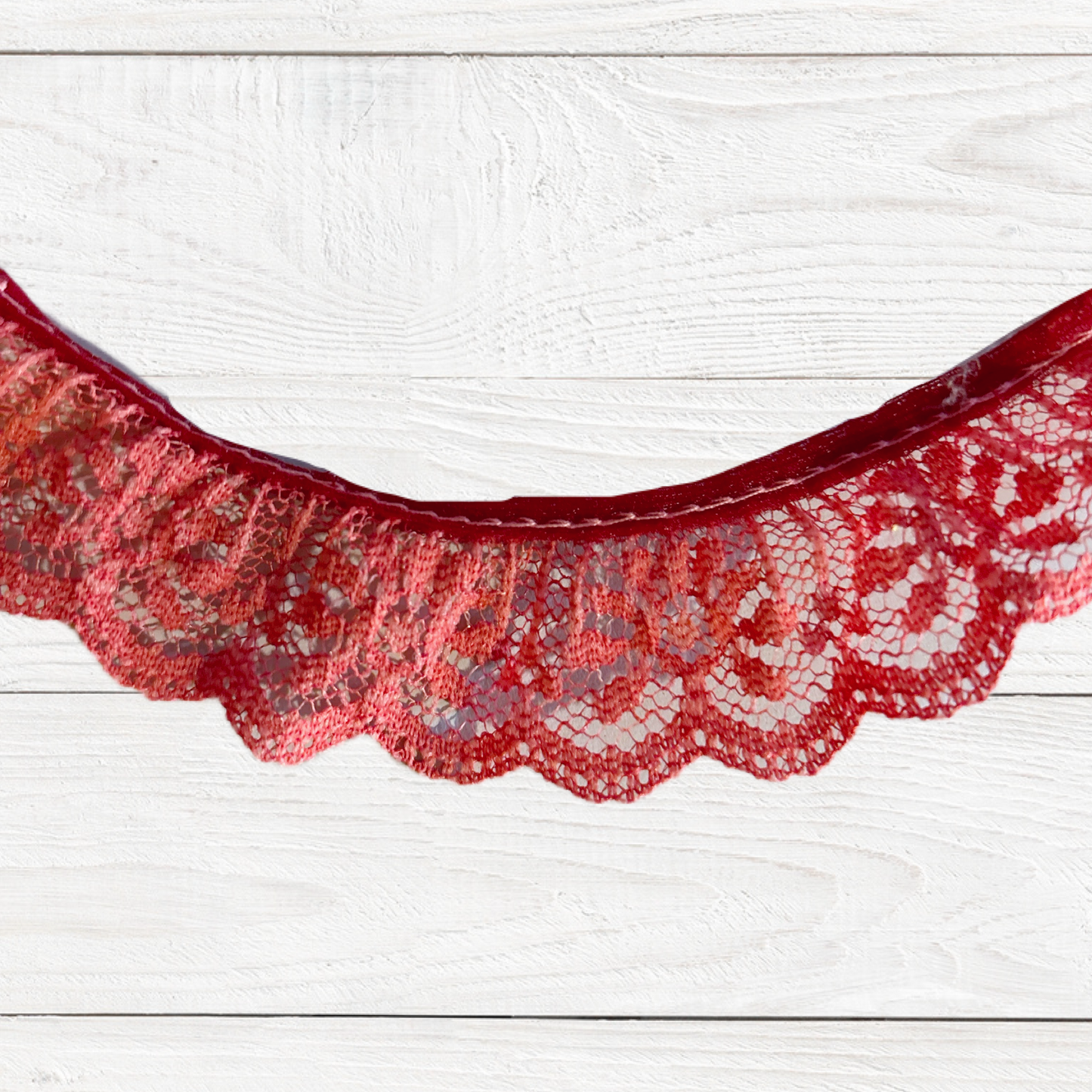 1” Vintage Rose Lace