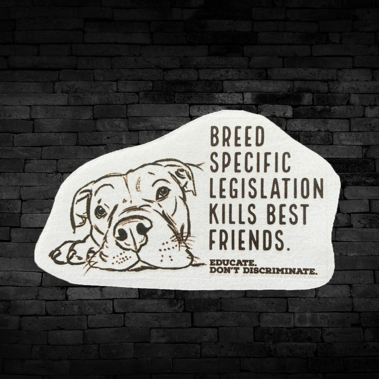 BSL Kills Best Friends - Sublimated Neoprene Patch