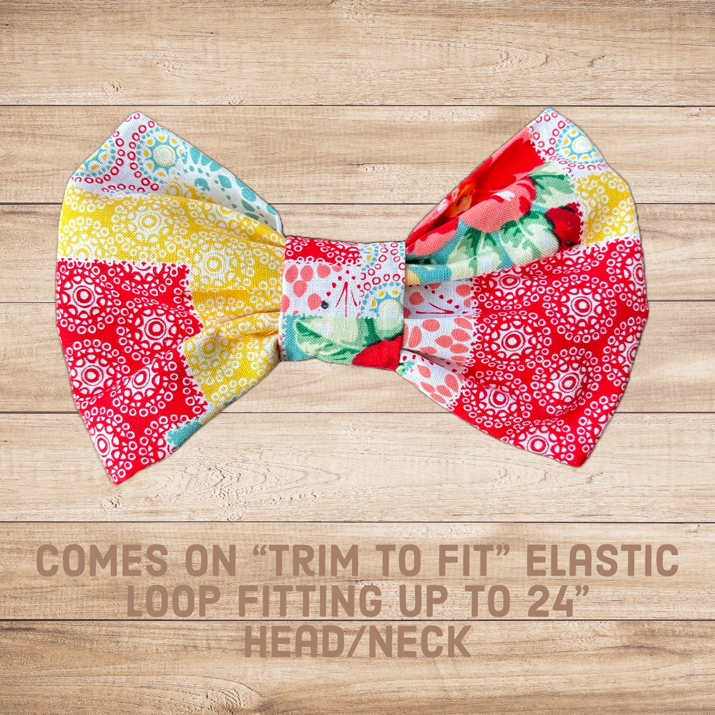 Black Friday - 6” bow on elastic loop