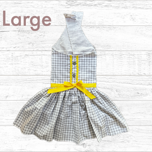 Pretty in plaid - Dog Dress
