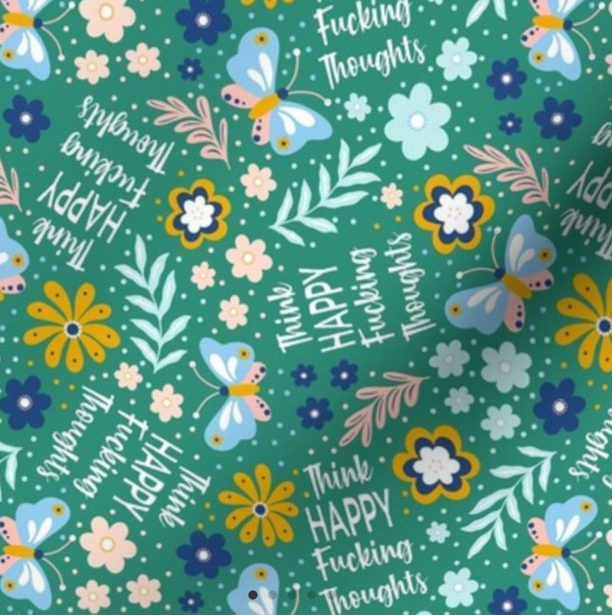 Happy fucking thoughts - Bandana Pre-Order