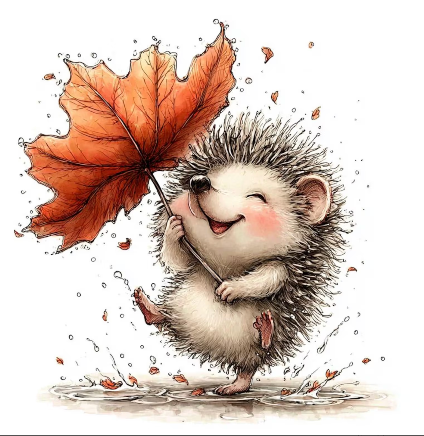 Happy Hedgehog