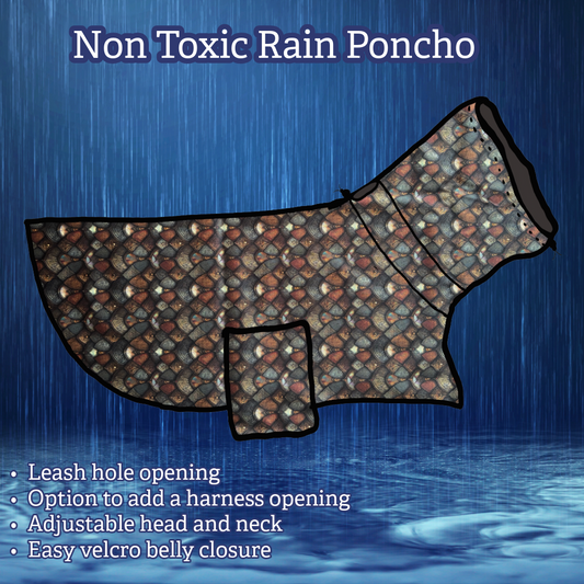 Middle Earth - Non Toxic Rain Dog Poncho