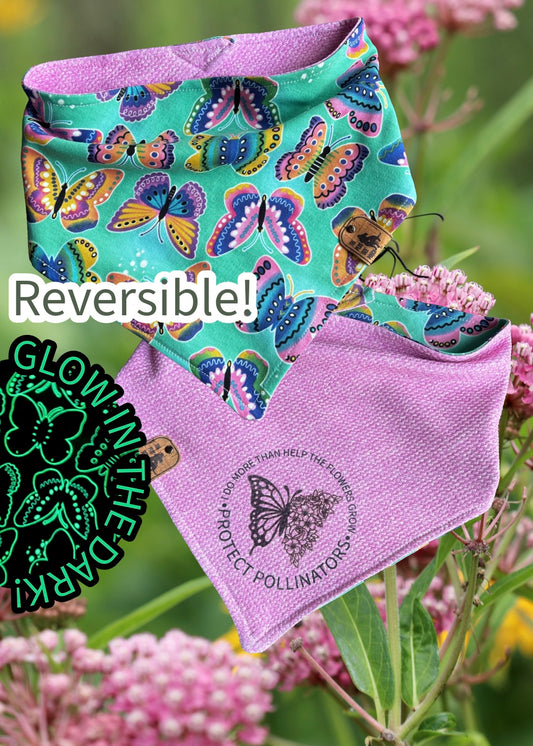 Protect Pollinators - Reversible Dog Bandana