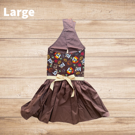 Thanksgiving - LARGE - Dog Dress