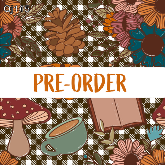 Cozy Fall Forest - Reversible Bandana