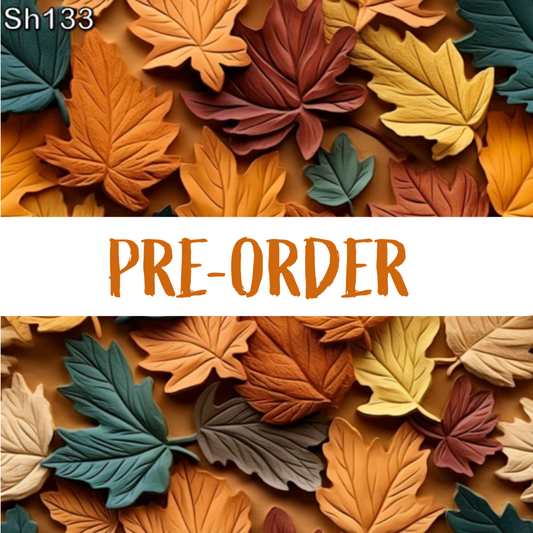 Falling leaves of Autumn - Reversible Bandana