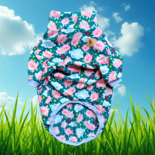 ❄️When pigs fly - Fleece Dog Sweatshirt