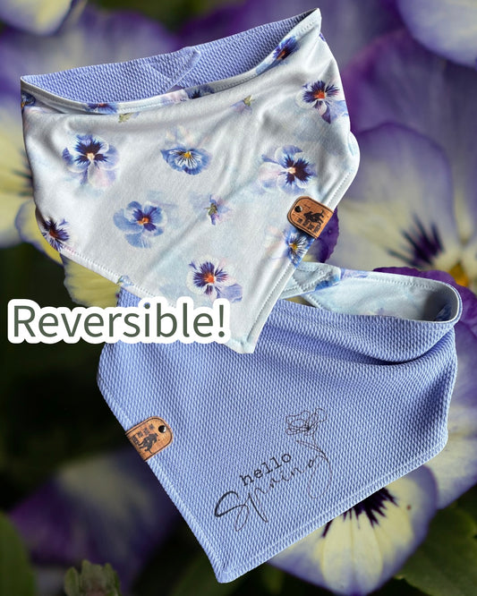 Hello Spring - Reversible Dog Bandana