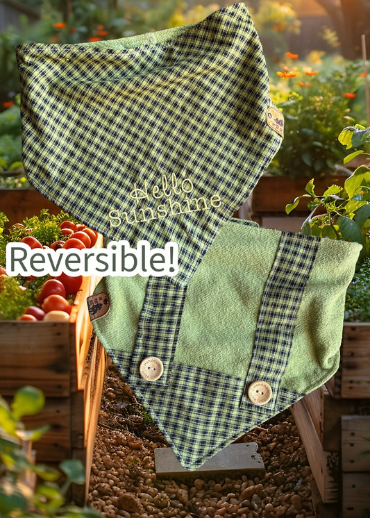 Hello Sunshine - Reversible Dog Bandana