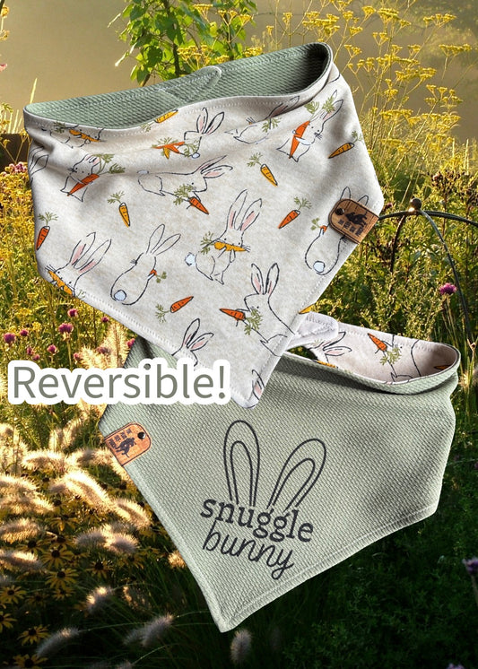 Snuggle Bunny - Reversible Dog Bandana