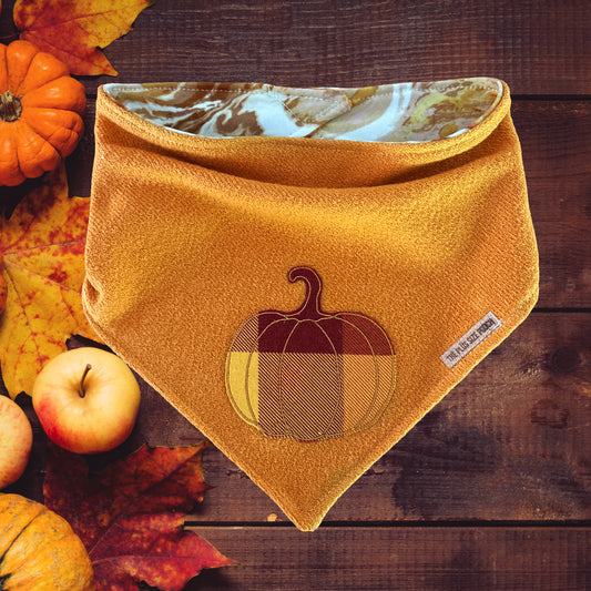 Pumpkin Pie - Embroidered Bandana