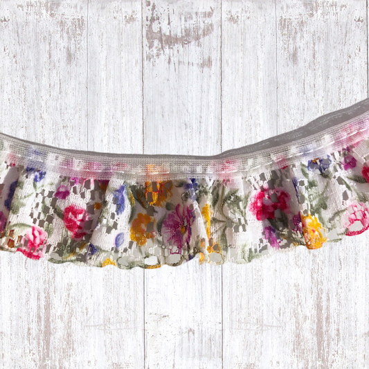 1” Floral Lace