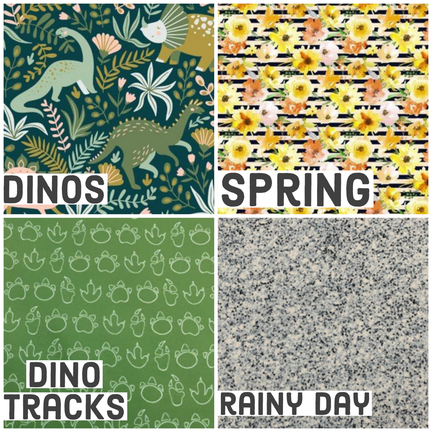 Dog Rain Poncho - Non Toxic - PRINT OPTIONS