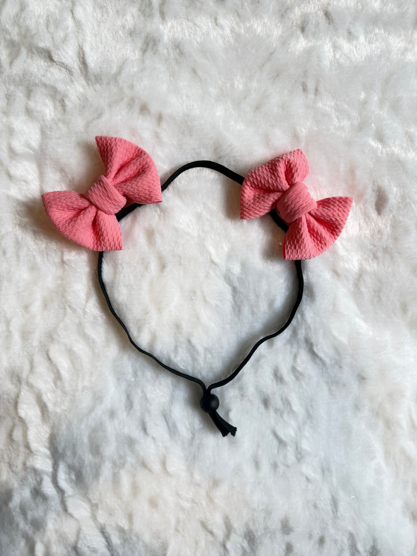 Coral -  Double Bow