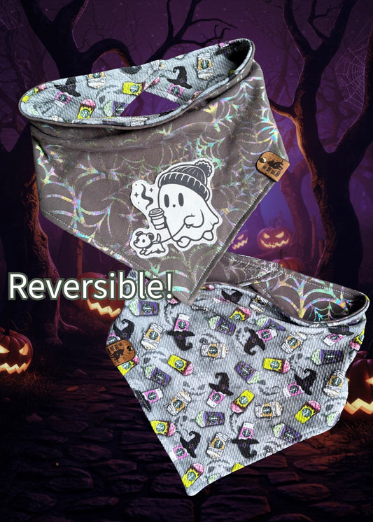 Coffee and walkies - Reversible Bandana