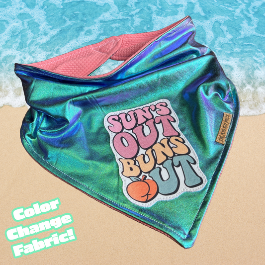 Suns out buns out - Color Change Fabric! Everyday Stretch Bandana