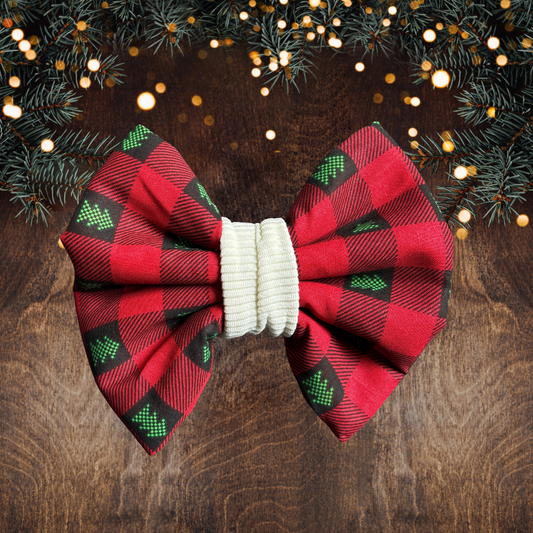 Christmas Tree Farm - Chunky Bow Tie