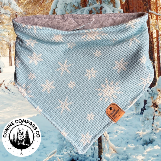 Wintertime Cozy - Canine Compass Co - Reversible Dog Bandana