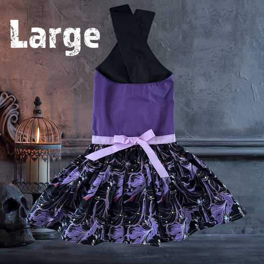 Maleficent - Dog Dress - LARGE