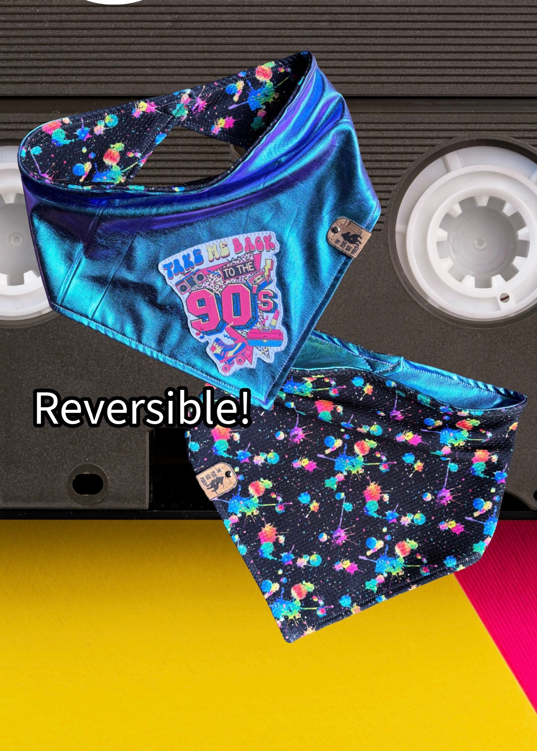 Take me back to the 90’s - Reversible Bandana