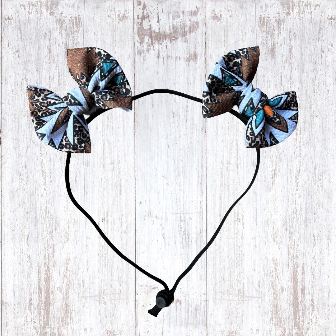 Aztec Cheetah - Double Bow