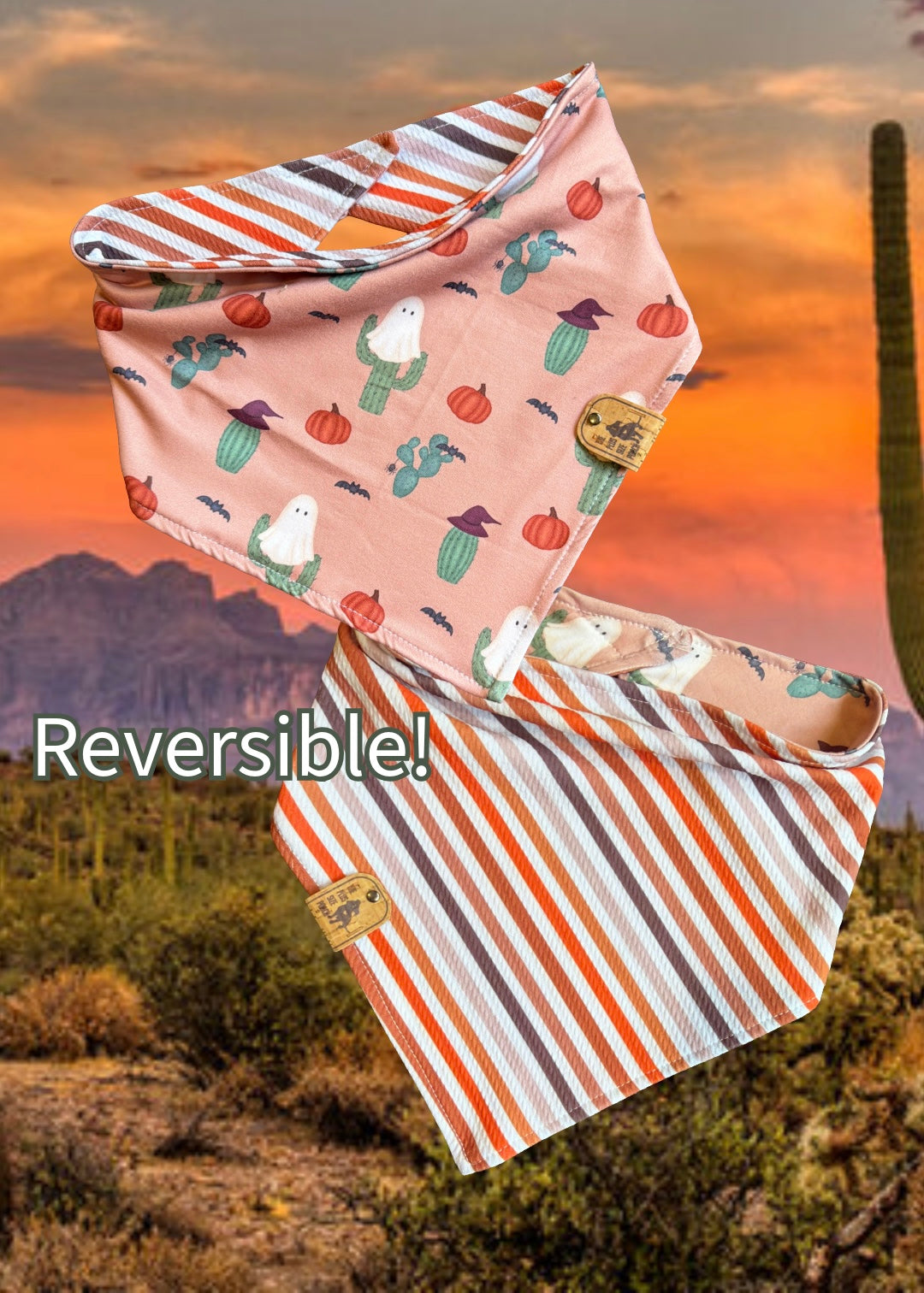 Desert Boos - Reversible Bandana - LIMITED SIZES
