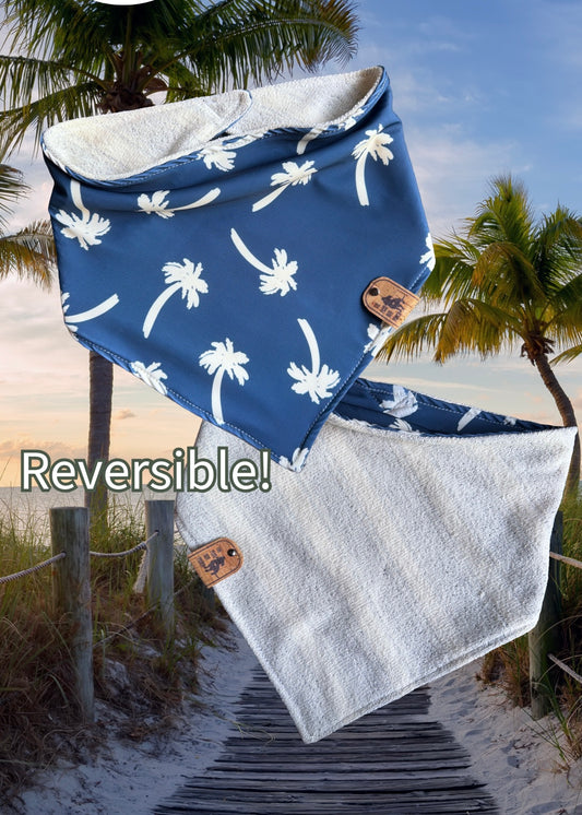 Sunset walk on the beach - Reversible Bandana