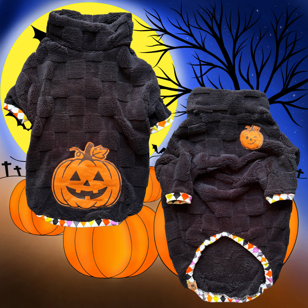 Trick or Treat Punkin’ Butt - Longsleeve Fleece