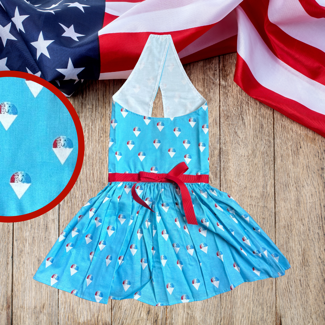 Brain Freeze - Dog Dress - LARGE