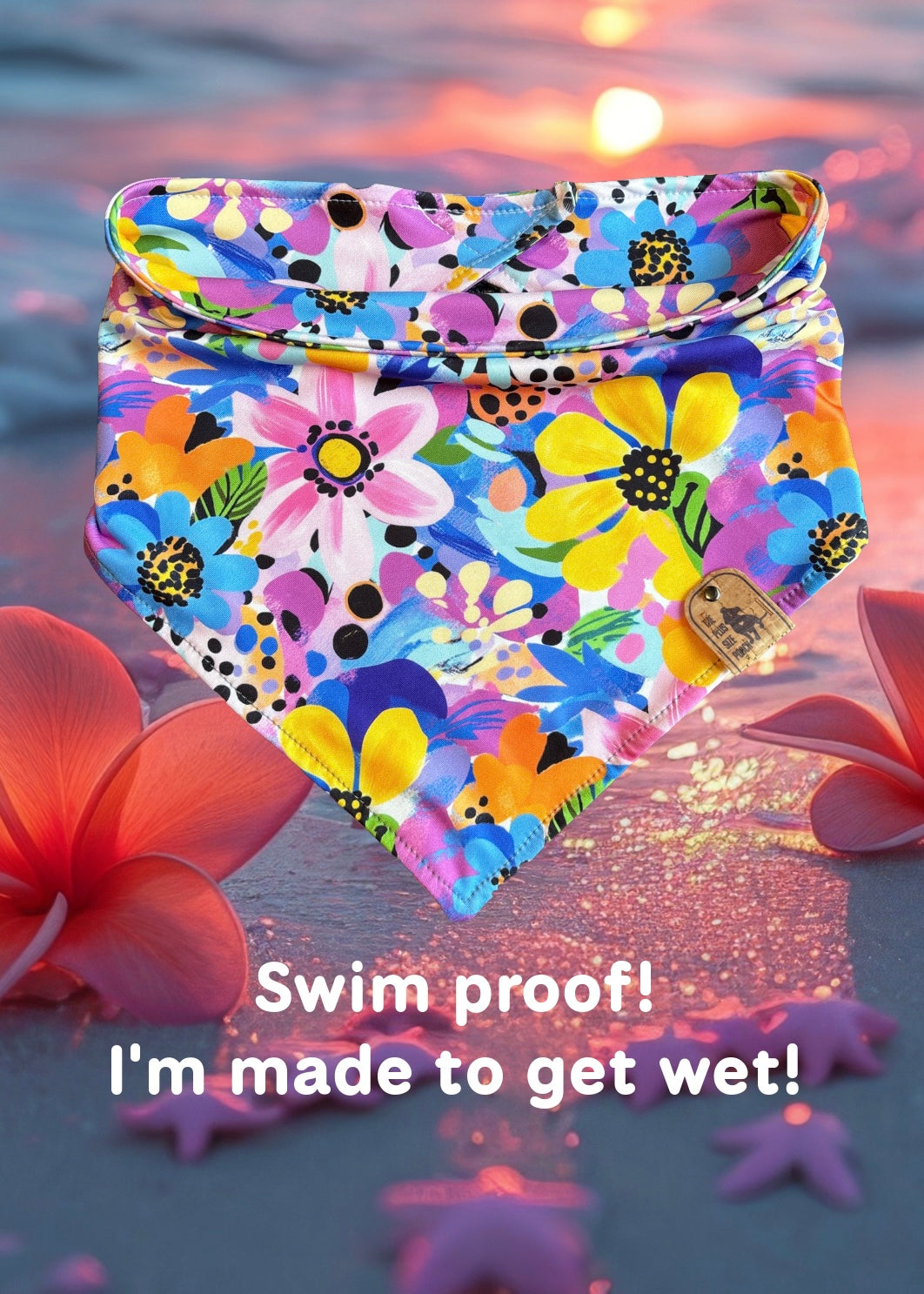 Paradise Blooms - Swim Proof Bandana