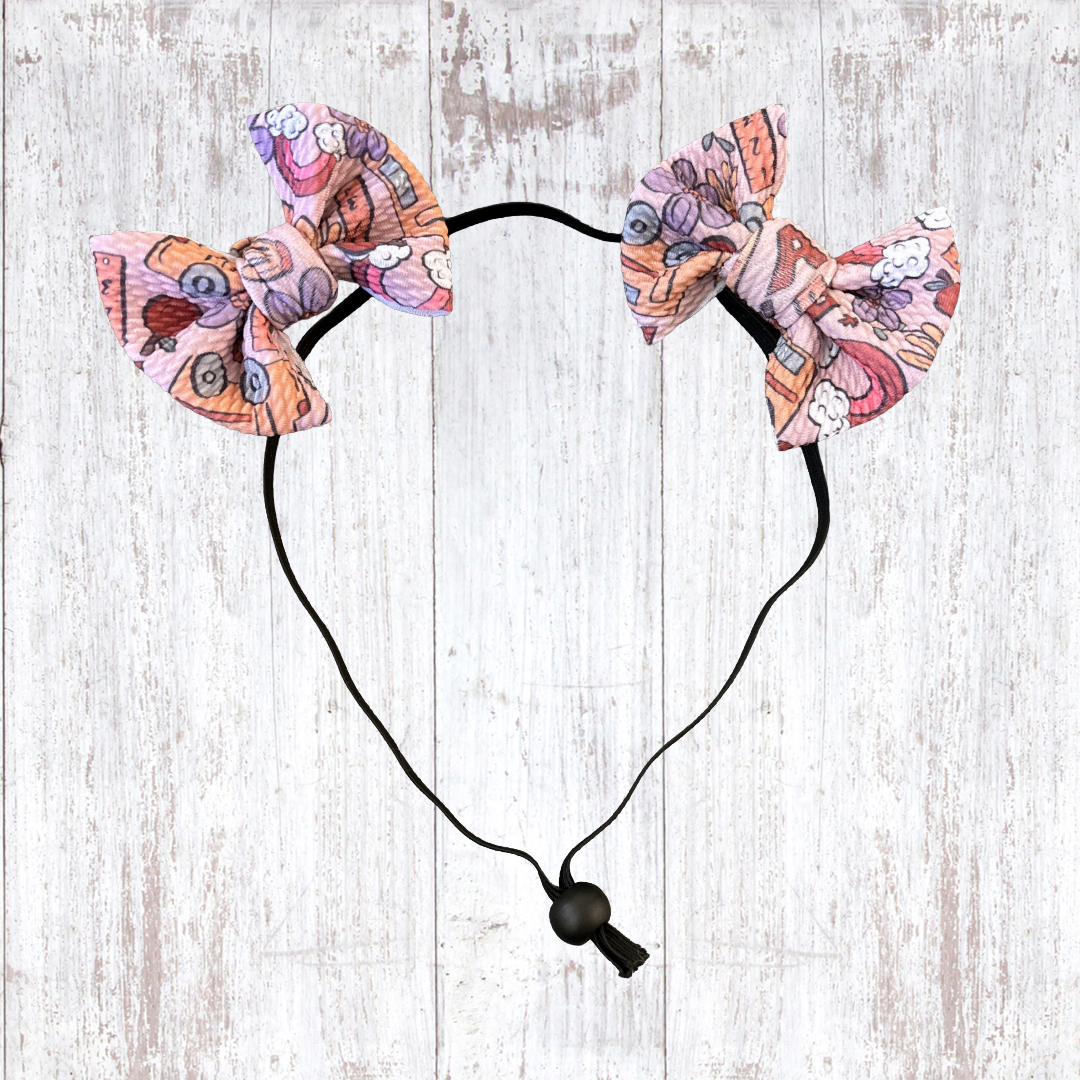 Back to school -  Double Bow