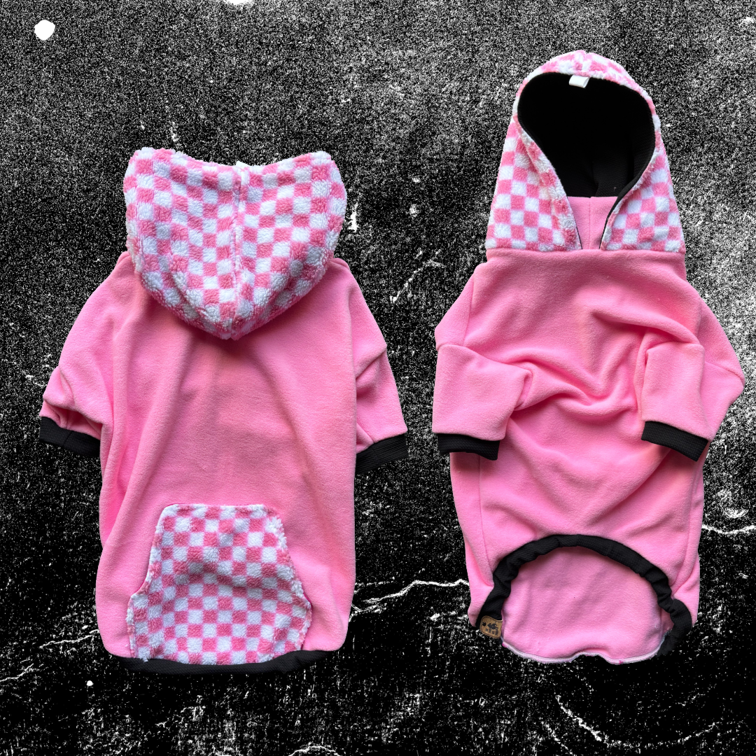 Emo Babe - Hooded Fleece Dog Sweatshirt