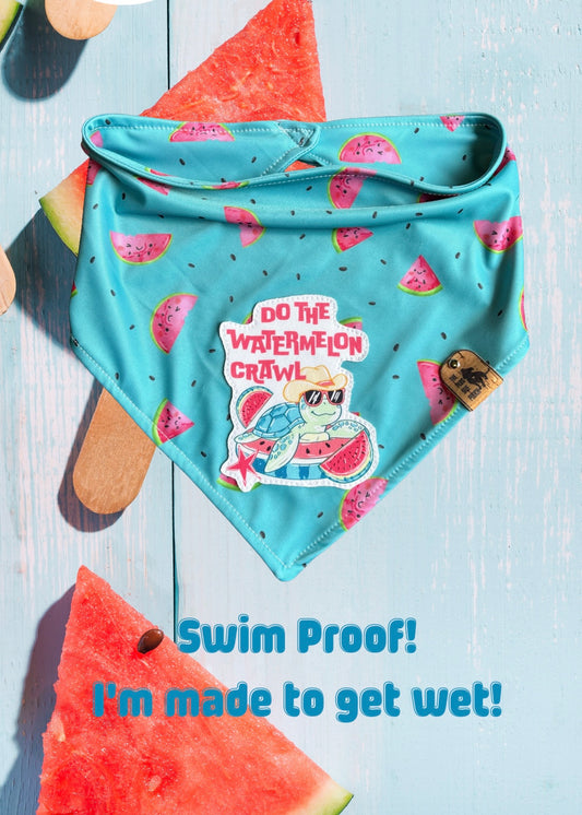 Do the watermelon crawl - Swim Proof Bandana - LIMITED SIZING