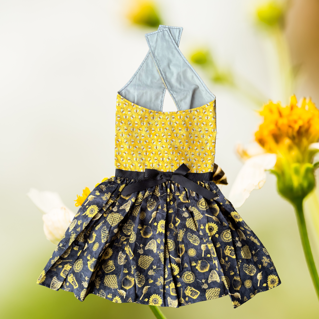 Sweet as honey - Dog Dress - XL