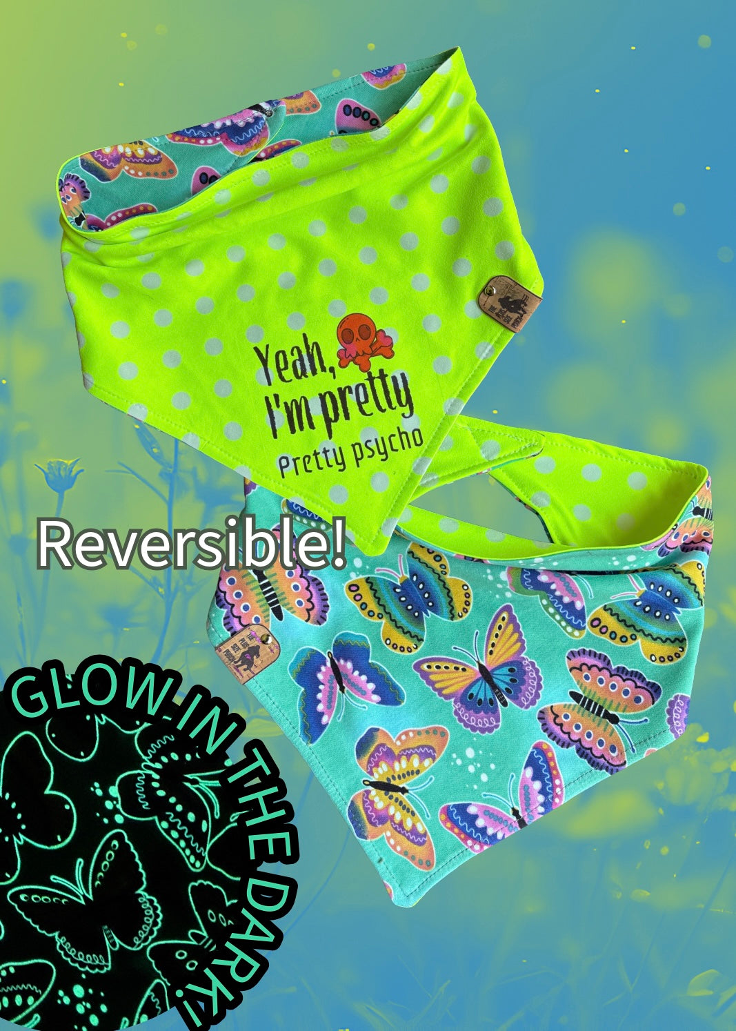 Pretty Psycho - Reversible Bandana