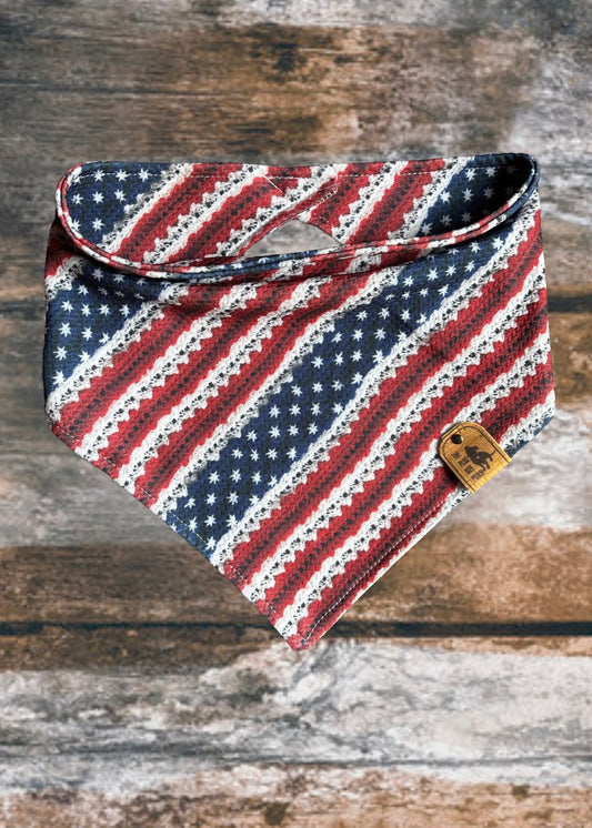 Vintage America - Reversible Dog Bandana - LIMITED SIZES