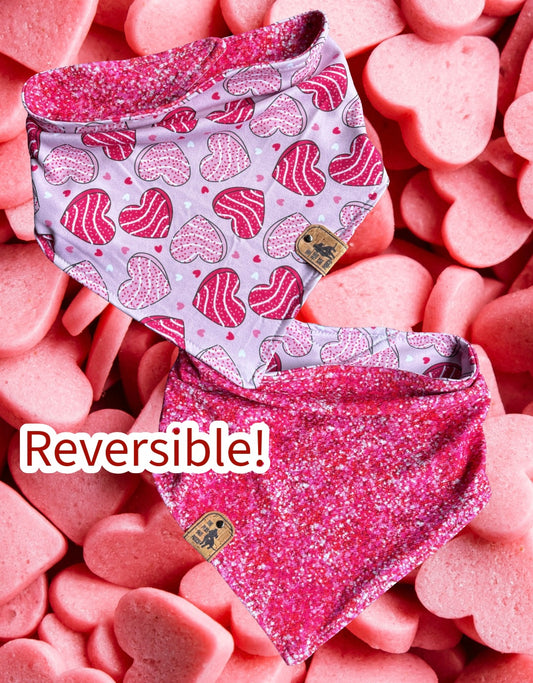 Sweet Cakes - Reversible Dog Bandana - LIMITED SIZES
