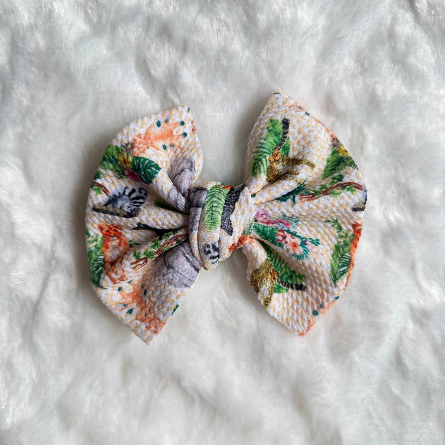 Safari  - 5” Knotty Dog Head Bows