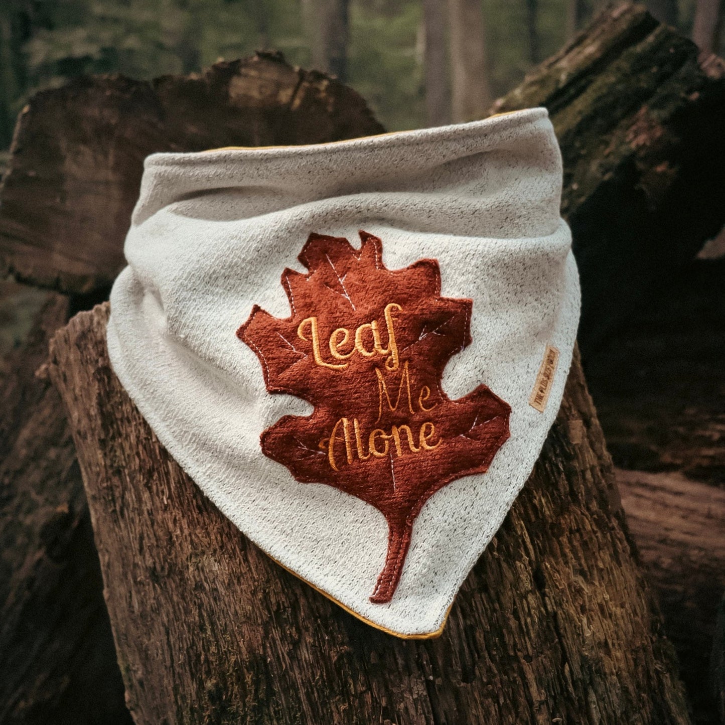 Leaf Me Alone - Designer Stretch Bandana