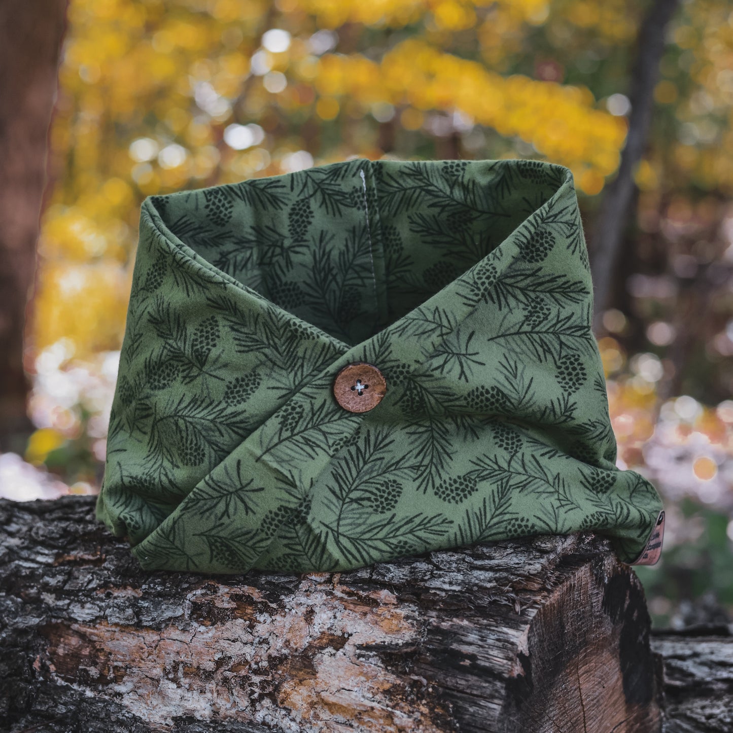 In the pines - Flannel Minimalist Wrap - Canine Compass Co