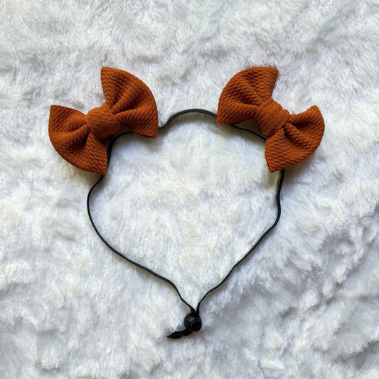 Pumpkin -  Double Bow