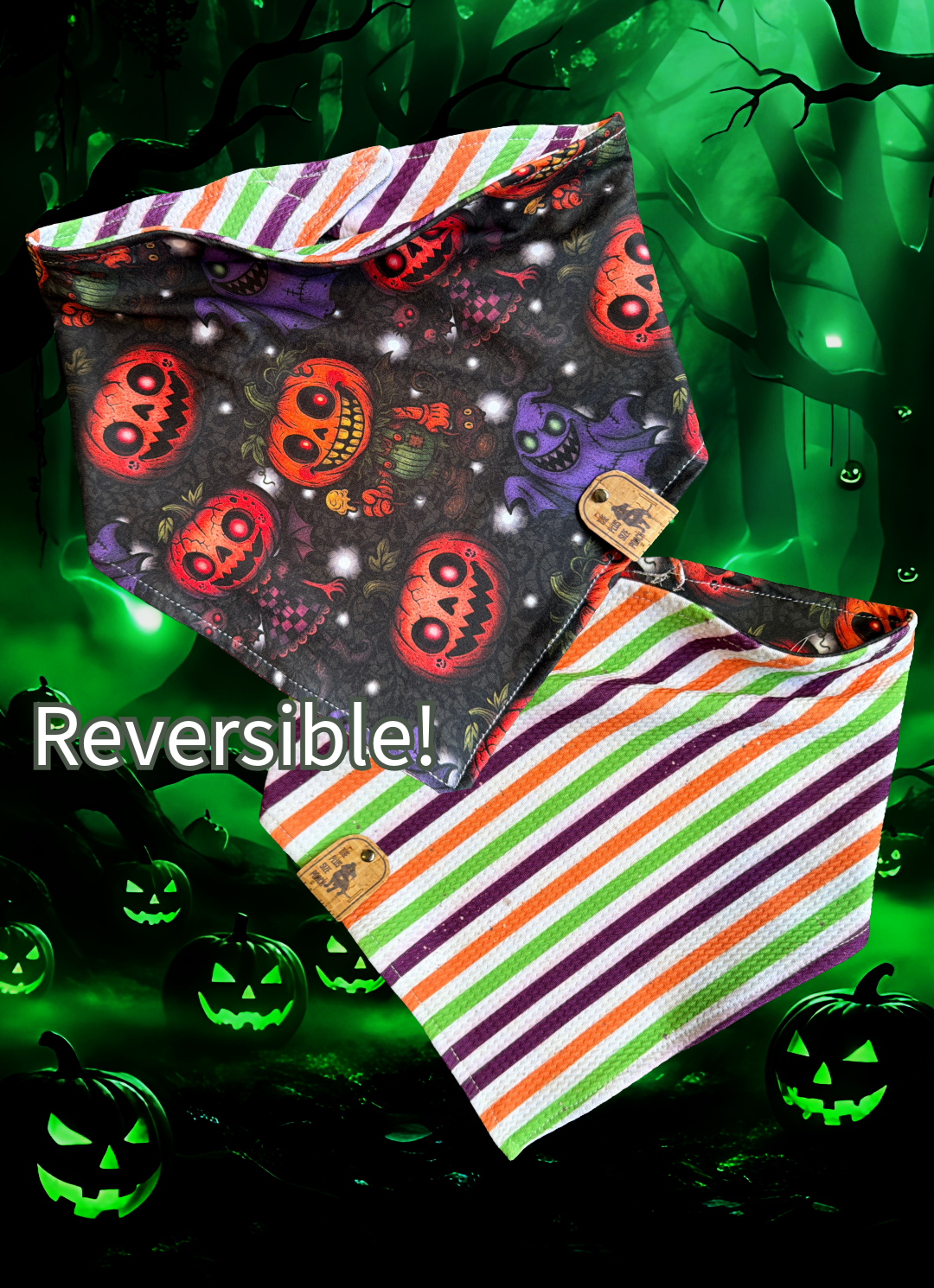 Creepin’ around - Reversible Bandana - LIMITED SIZES