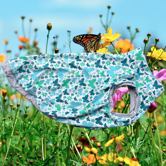 Glitter Butterflies - Sleeveless Tee