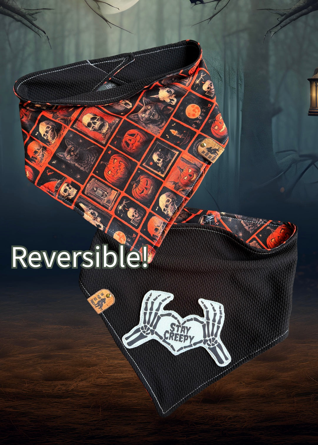 Stay Creepy - Reversible Bandana