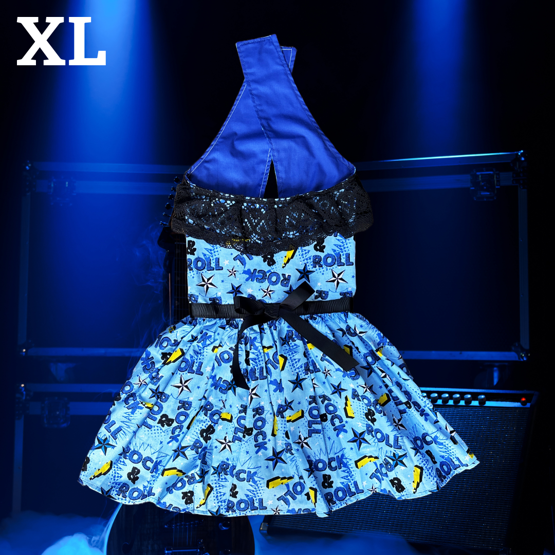 Rock Babe - Dog Dress - XL