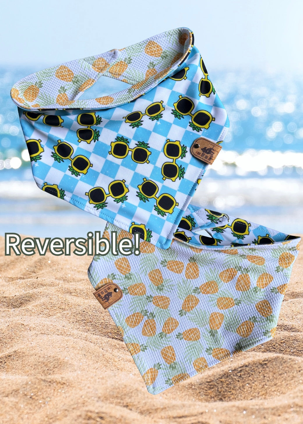 Pineapple shades - Reversible Bandana